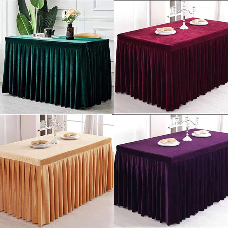 Hanton Conference Plain Tablecloth and Skirt