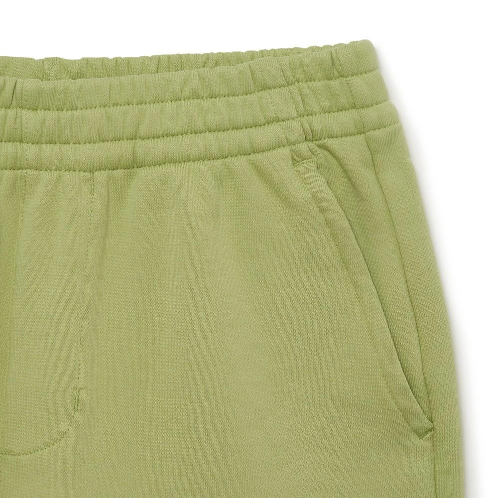 New MLB Mlb Base Logo Casual Shorts Unisex Olive Green 3ASPB0433-43OLL