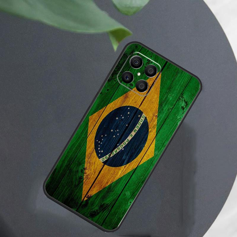 

Brazil Brazilian Flag For Honor Magic 5 6 7 8 Pro Case For Honor 400 200 50 70 Lite X8c X8b X9a X9b X9c X9d Win RT Honor 200 Lite