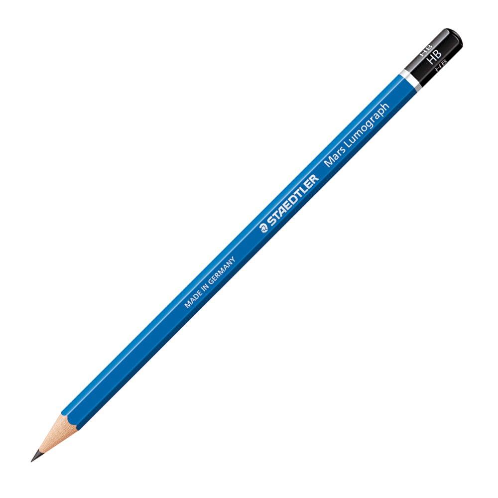 

Staedtler Lumograph Premium Drafting Pencils HB Pack of 12 100-HB,