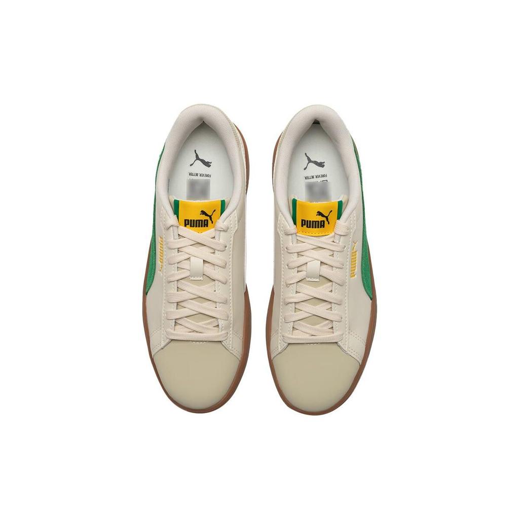 Puma Round Toe Comfortable Low Top Sneakers Unisex Sneakers Beige 396147-01