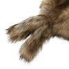 Fur Russian Hat with Drop Animal Adult Fluffy Raccoon Winter Cold Weather Flight Faux Fur Small Snow Playing in the New Brown Hat, Ears, Hat, Women's,