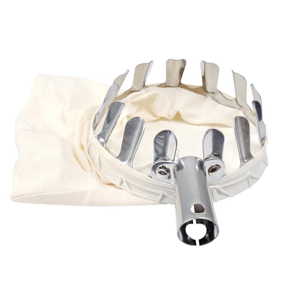 

Металлический сборщик фруктов, фруктовый сад, яблоко, персик, инструменты для сбора высоких деревьев, сборщик фруктов, садовые инструменты 1-az