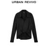 UR Women's Lapel Twisted Blouse Shirt