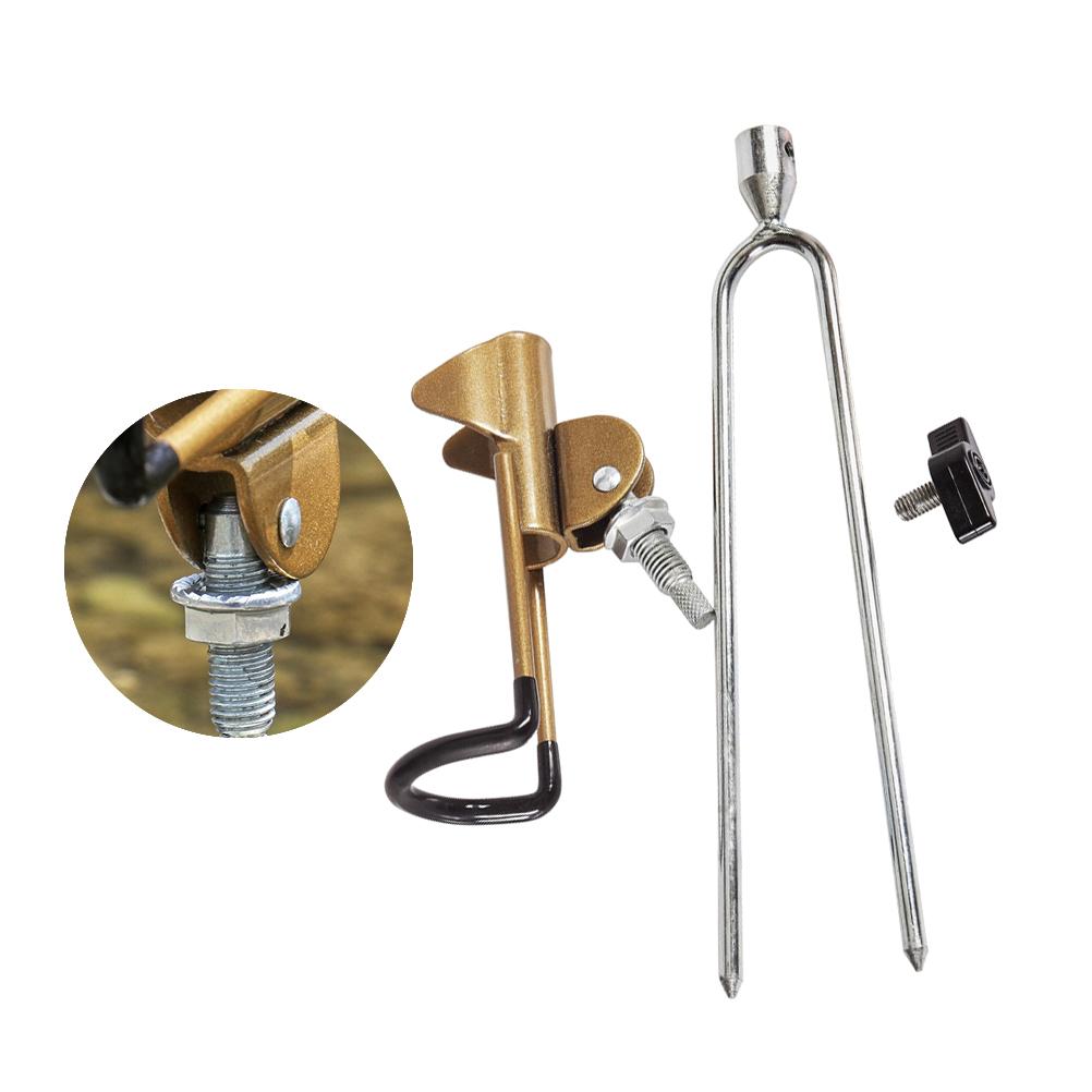 Buy 1pc Fishing Rod Holder Plugin Durable Adjustable Fishing Rod Rack