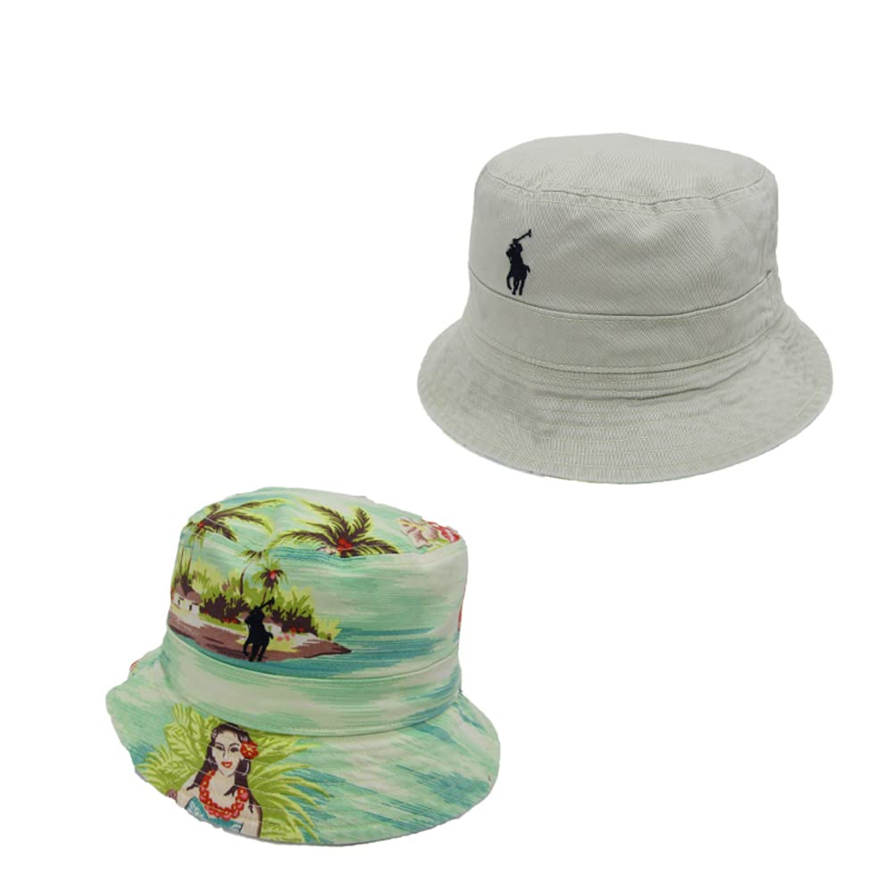 (Polo Ralph Lauren) Men's and Women's Aloha Reversible Hat Cap (AlohaBeige) 01080008-SM-PREPSTER [Used]