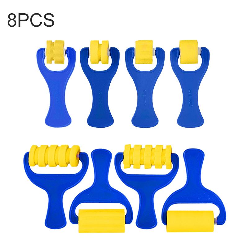 Sponge Brush Kit Children Drawing Toys Kid DIY Graffiti Tools Early Education Toys Parent-child Interaction Brain-boosting TMZ