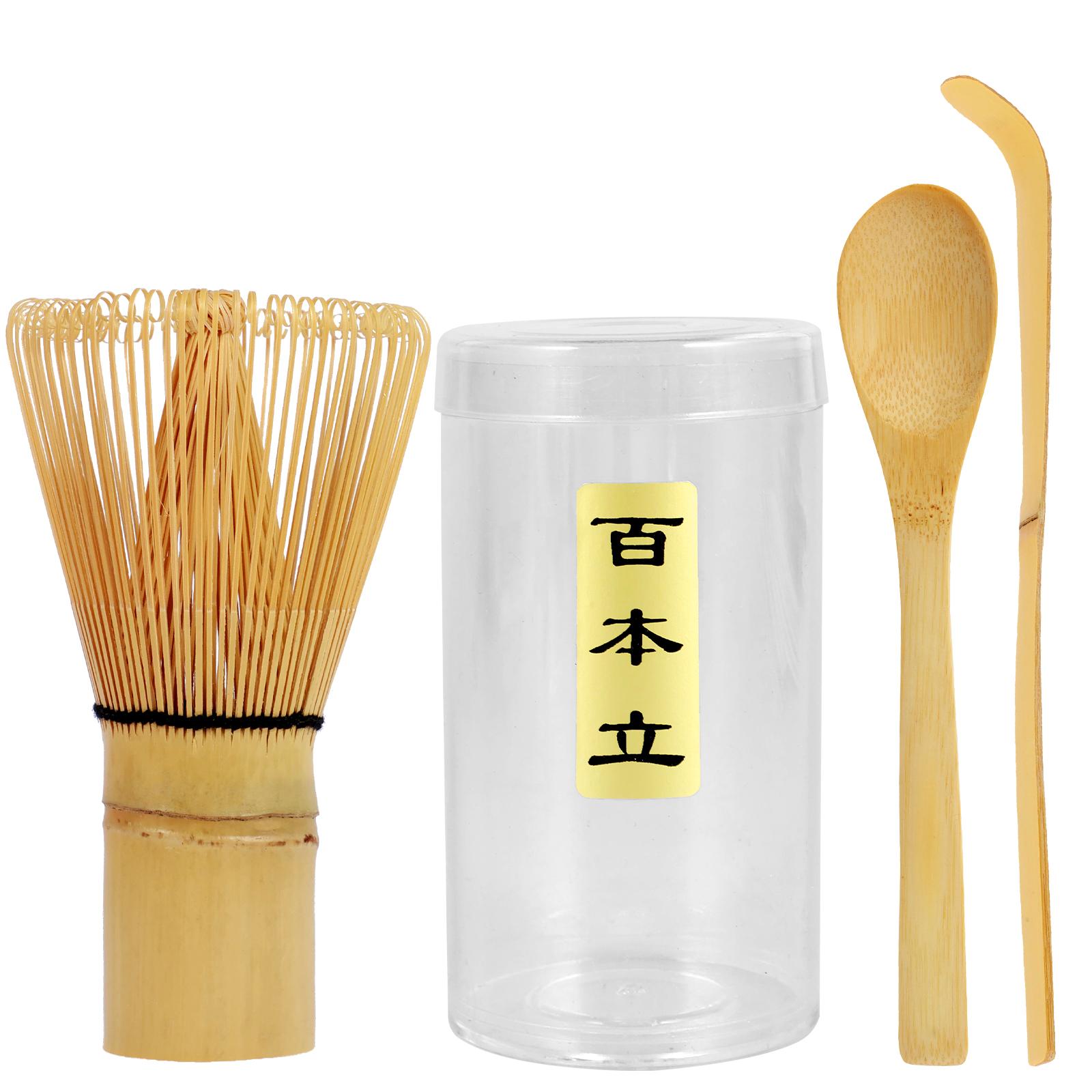 

6Pcs Matcha Tea Tool Set with Whisk Holder Tea Spoon Scoop Stainless Steel Sifter and Spoon Holder Tea-making Matcha Whisk Set