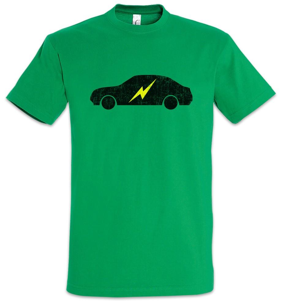 

Electric Car Mens T-Shirt Electric Car Fun BEV PHEV Plug In Plug In Electric 4XL