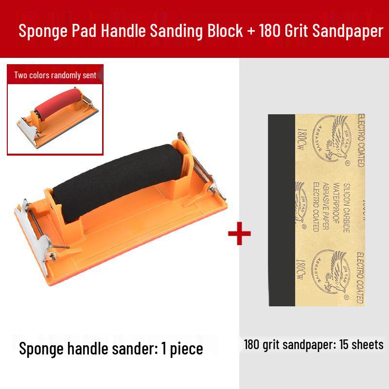 Handmade Sandpaper Holder Wall Sanding Block Clip Tool