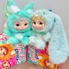 Trendy Play Blind Box Plush Pendant Wakuku Fox Rabbit Mischief Diary Series Girl Cute Ornament Mystery Box Doll Action Figure