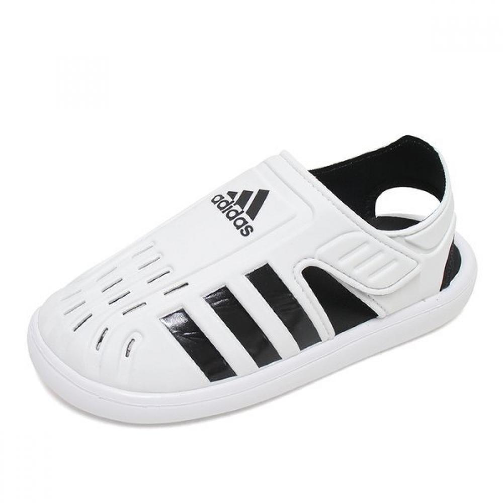 

Adidas Adidas Kids Summer Closed Toe Water Sandals C Junior Children Summer Slippers White Black GW0387