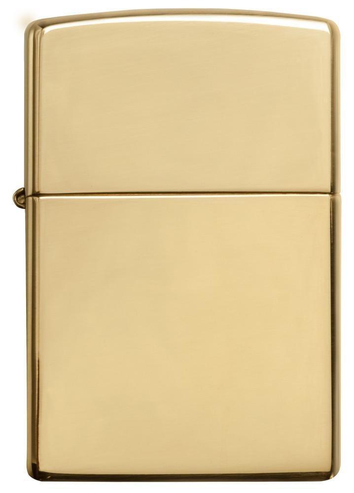 ZIPPO Brass Lighters Brass Brushed Brass