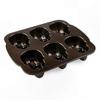 Halloween Bakeware Set, Skull-Shaped Cakelet Pan, Bronze Finish New Arrival