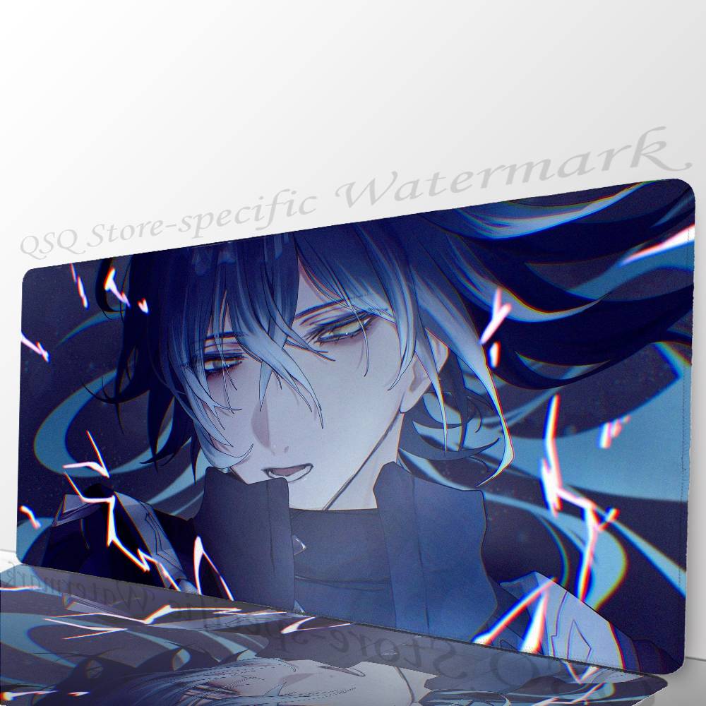 

Kyryll Chudomirovich Flins Genshin I-Impact Anime Mousepad Non-slip Suitable For Office Computers Laptops E-sports Game Desk Ma LockEdge700x300x2mm