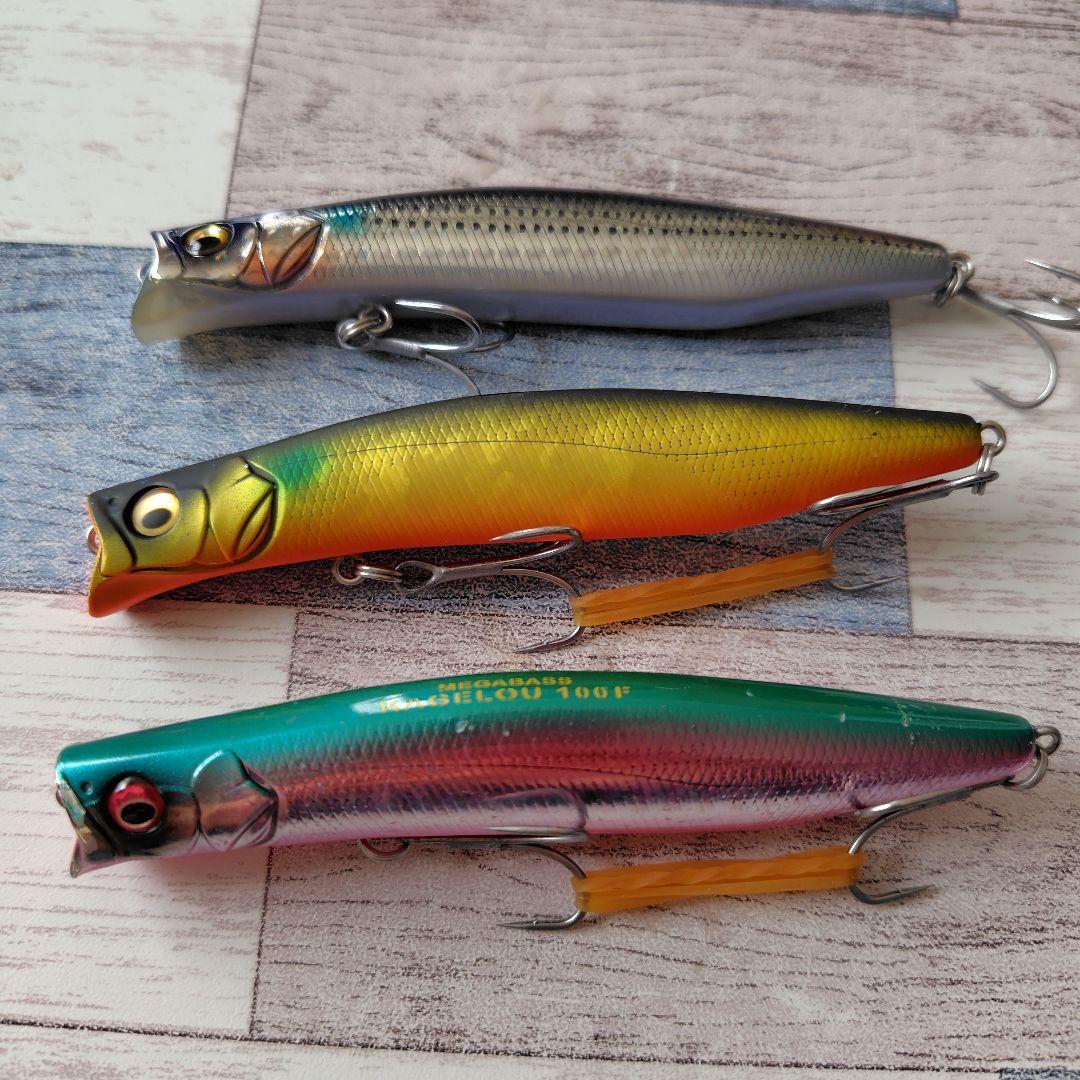 Used MEGABASS KAGELLOU 100F Lure