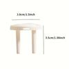 10pcs EU Childproof Socket Covers - Safety Plug Protectors with Pull Rings, Durable Outlet Guards for European Standard Sockets