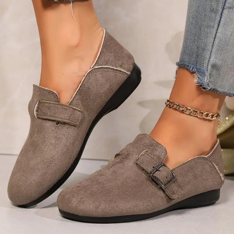 New Boston Clogs Shoes for Women Cork Footbed Sneakers Female Suede Mules Shoes with Arch Support Beach Shoes Zapatos De Mujer