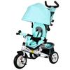 Baby Tricycle, 12+ Months, Telescopic Push Handle, Mom Bag, Bottle Holder, Mint Green