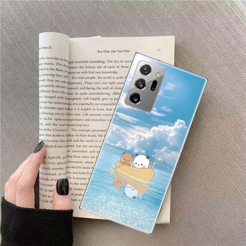 Cute BuBu DuDu Phone Case for Samsung A17 A37 A57 A07 A16 A26 A36 A56 A05S A15 A25 A35 A55 Galaxy A03 A13 A23 A33 A53 A50S A51 A
