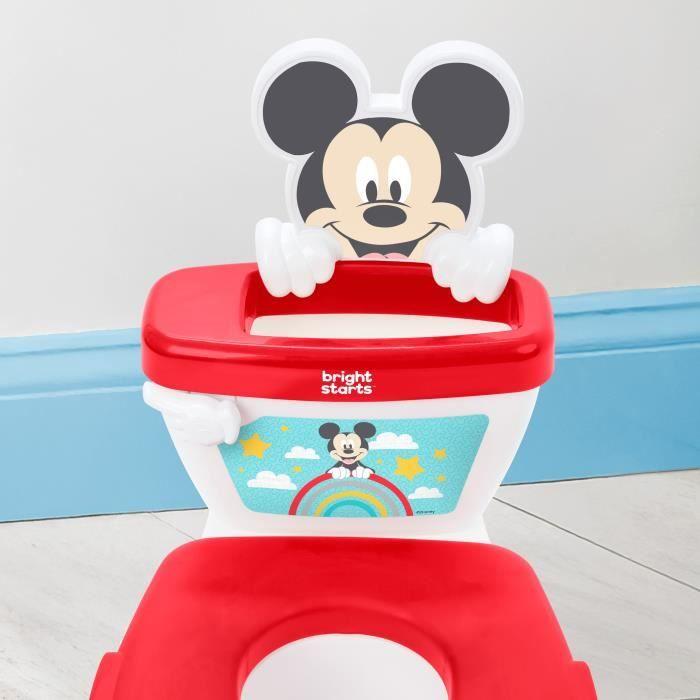 DISNEY BABY - MICKEY- Mini Toilet with Included Toilet Seat Reducer, 2 In 1, MySize, Removable Pot Easy To Clean