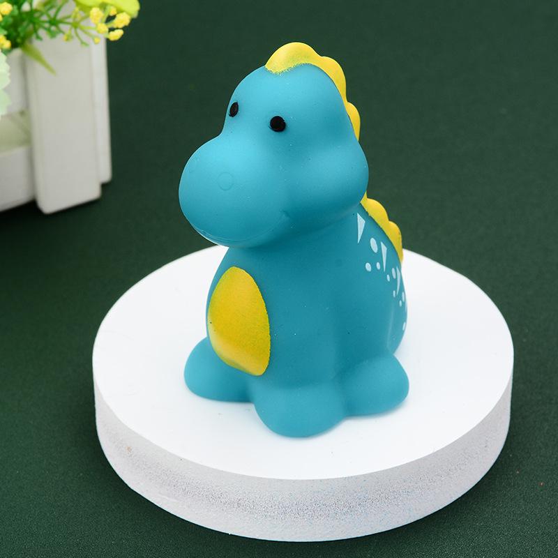 Infant Water Play Silicone Dinosaur Bath Toy Set