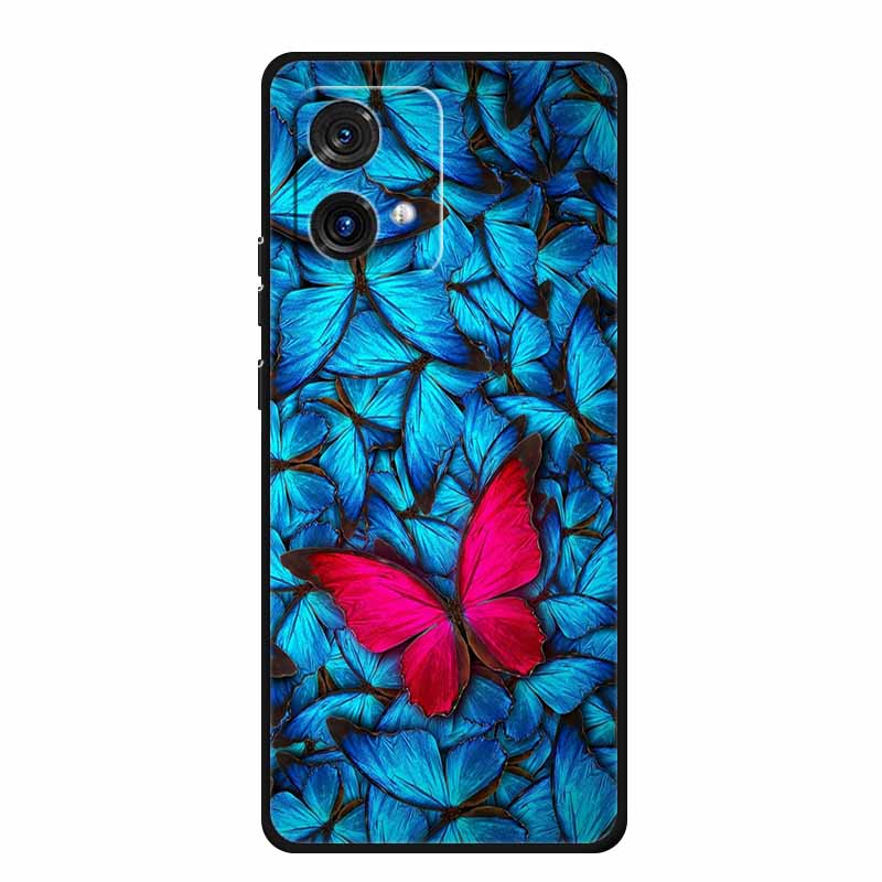 For Motorola Moto G84 G54 5G Case Fashion TPU Soft Silicone Cover Phone Cases for Moto G54 MotoG84 2023 Original New Tiger Capa