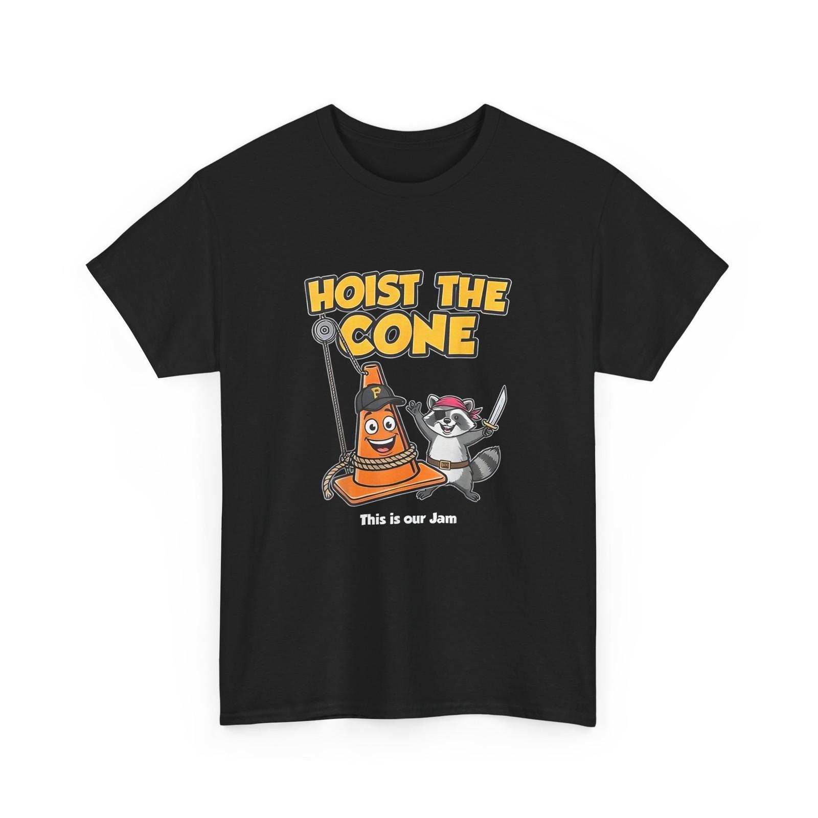 Hoist The Cone Shirt, Funny Raccoon Meme T-Shirt S