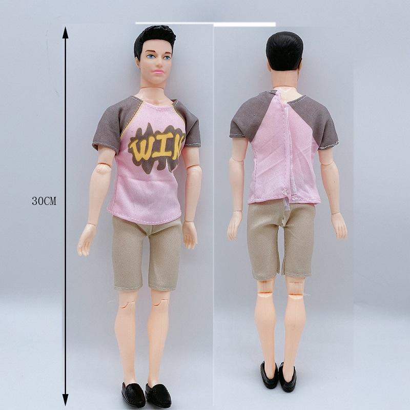 Handgefertigtes Puppenzubehör Baby-Puppen Schwangere Mutter Dame Vater Papa Für Mädchen Spiel Weihnachtsgeburtstagsgeschenk, Montage erforderlich