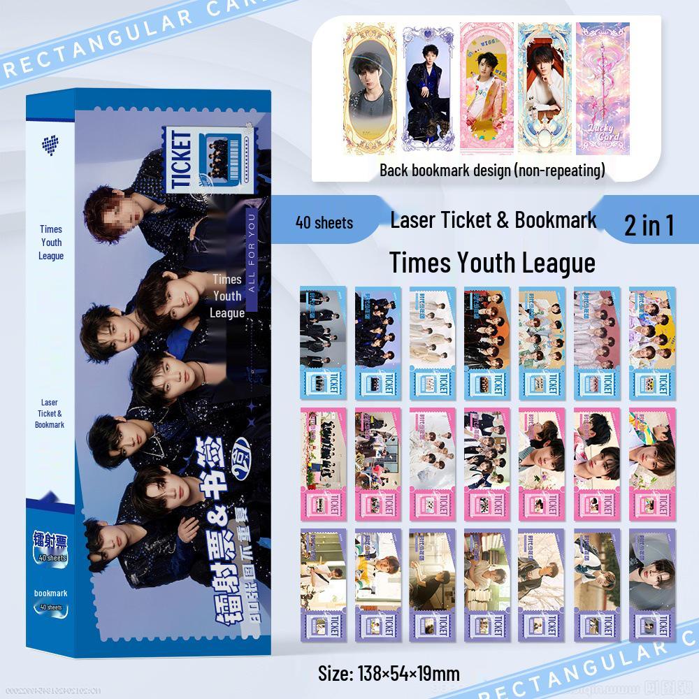 Ju Jingyi, Bai Lu, Jang Wonyoung, Zhao Lusi, Fan Chengcheng, Cheng Yi, Zhou Shen: Laser-Cut Bookmark and Small Card Collection