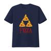 Funny Gamer The Legend Of Pizza Paraody Retro Gaming Geek Motif T Shirt Top Gift Vintage Washed Unisex Homme Graphic