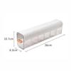 Wall Hanging Closet Organizer  Closet Storage Bin Transparent for Bedroom
