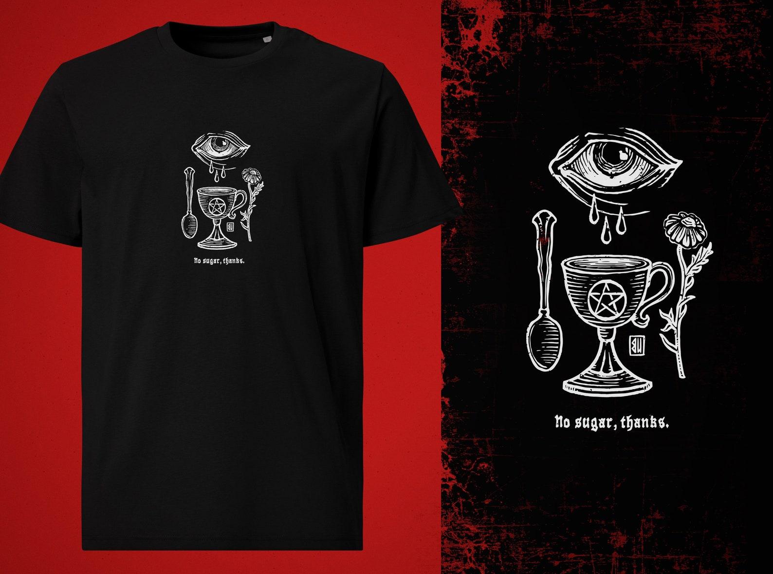 Tears Cup T-Shirt (white print) XL
