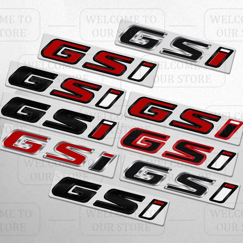 3D Stickers Metal GSI Badge Car Trunk Body Emblem Decal Styling For Opel Meriva Corsa Zafira Mokka Insignia Astra OPC Vauxhall