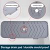 Drainage Pad Surrounding Design Not Easy To Wear Household For Kitchen Bathroom Faucet Drain Pad Faucet Silicone Pad Snap Design