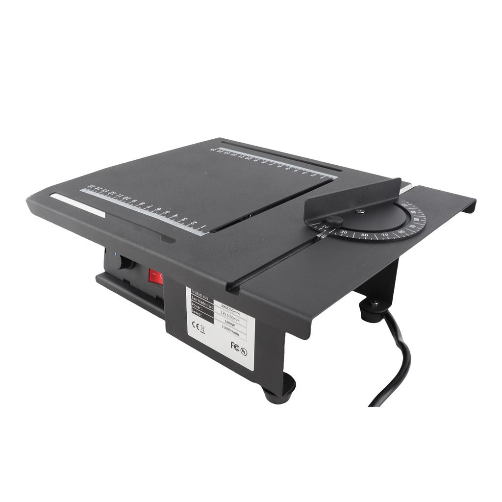 1800W Mini Table Saw 15000RPM Multifunctional Desktop Saw Electric Grinding Polishing Cutting Machine Adjustable Speed