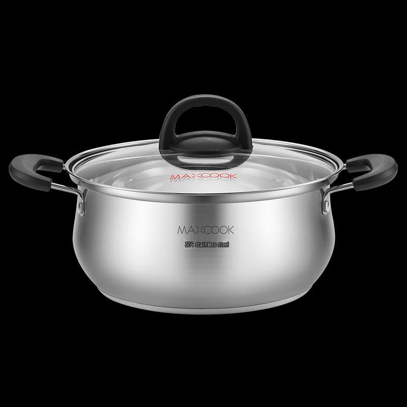 Mei Chu MCDS-2554 Elegant Series 304 Stainless Steel Composite Bottom Stockpot 22cm