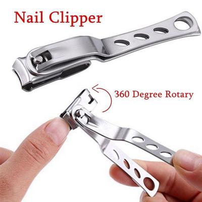 Head Sharp Trimmer Toe Finger Manicure Pedicure Tool Fingernail Toenail Cutter Nail Clipper