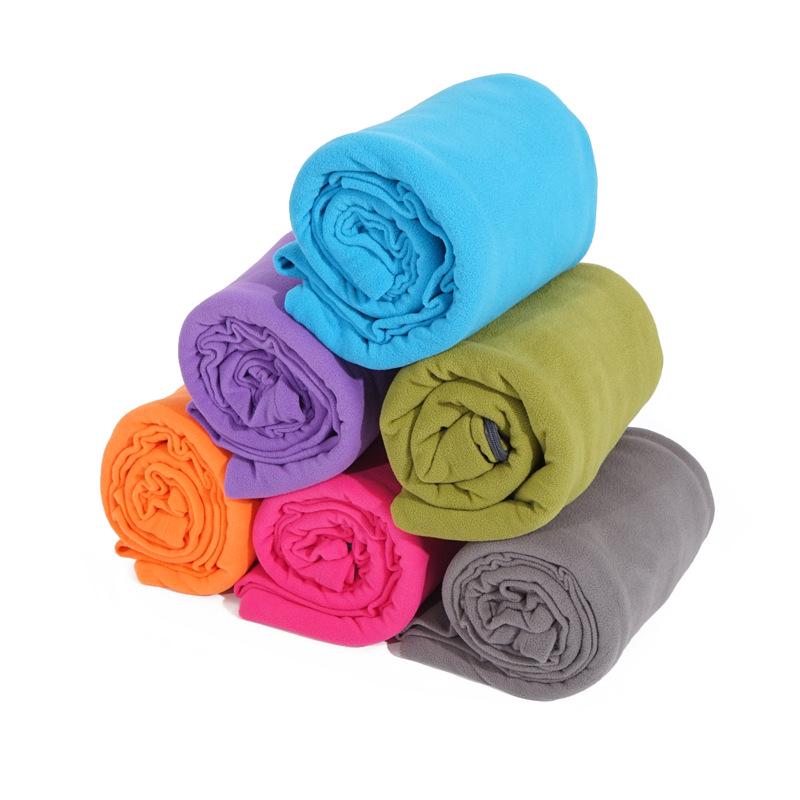 All-Season Outdoor Fleece Sleeping Bag Liner & Blanket, Warm and Anti-Dirty