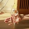Kristall-Sonnfänger Mond Lotus Engel Hängende Dekoration Buntglas-Sonnfänger Kristallprisma Gartendekoration Außen Dekorationen Geschenk