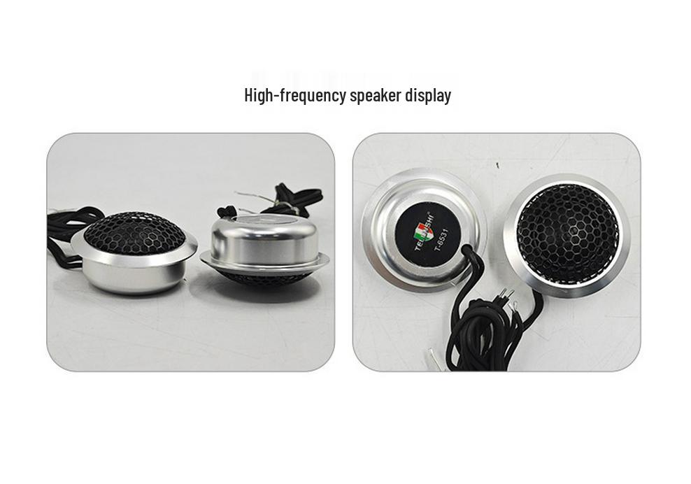 Three-Way High Power Car Audio Component Speaker Set
