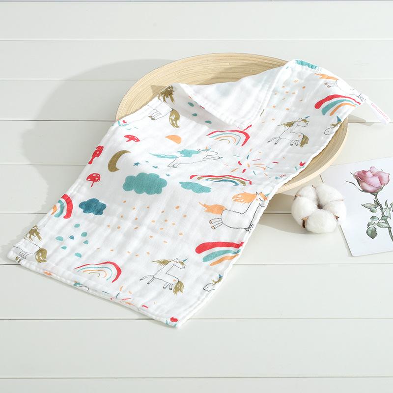 

High-density Six-layer Cotton Gauze Towel Soft Absorbent Children s Face Towel Baby Drool Towel Cotton Children s Towel