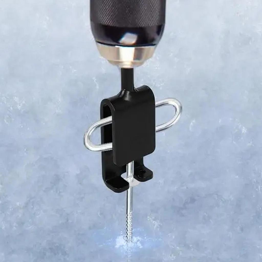 Ice Fishing Stakes Threaded Universal Outdoor Metal Tent Peg Ice Fishing Shelter Drill Adapter For Outdoor Camping Survival