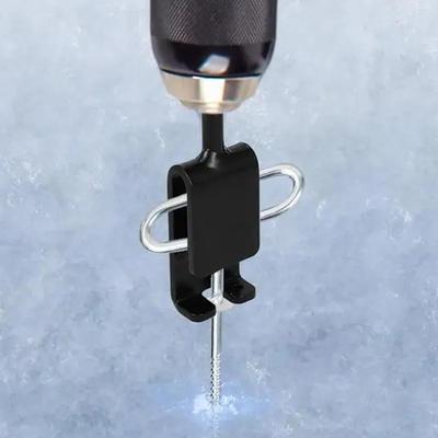 Ice Fishing Stakes Threaded Universal Outdoor Metal Tent Peg Ice Fishing Shelter Drill Adapter For Outdoor Camping Survival