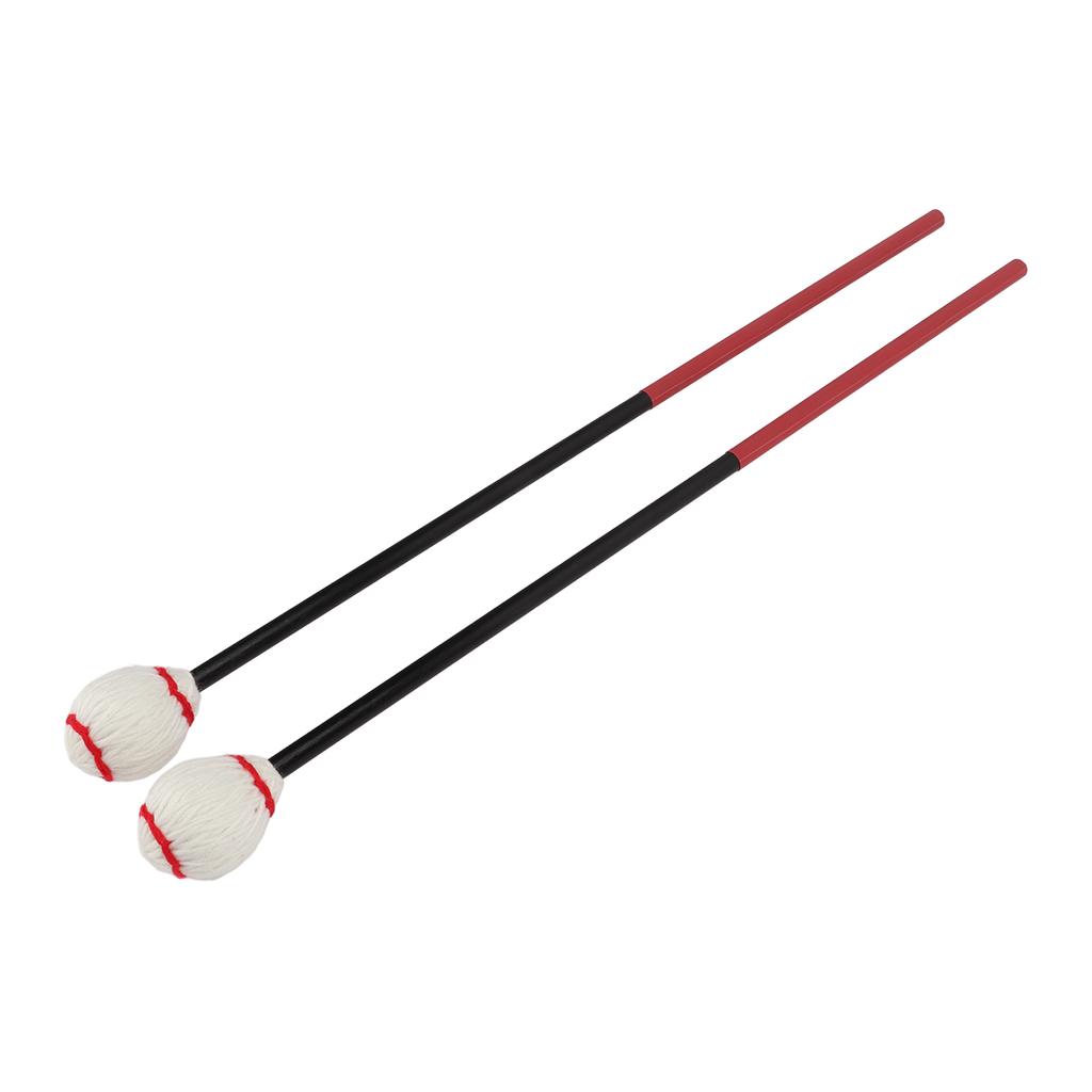 Marimba Mallet Xylophone Stick Hammer Wooden Handle Set Kit Instrument Accessory