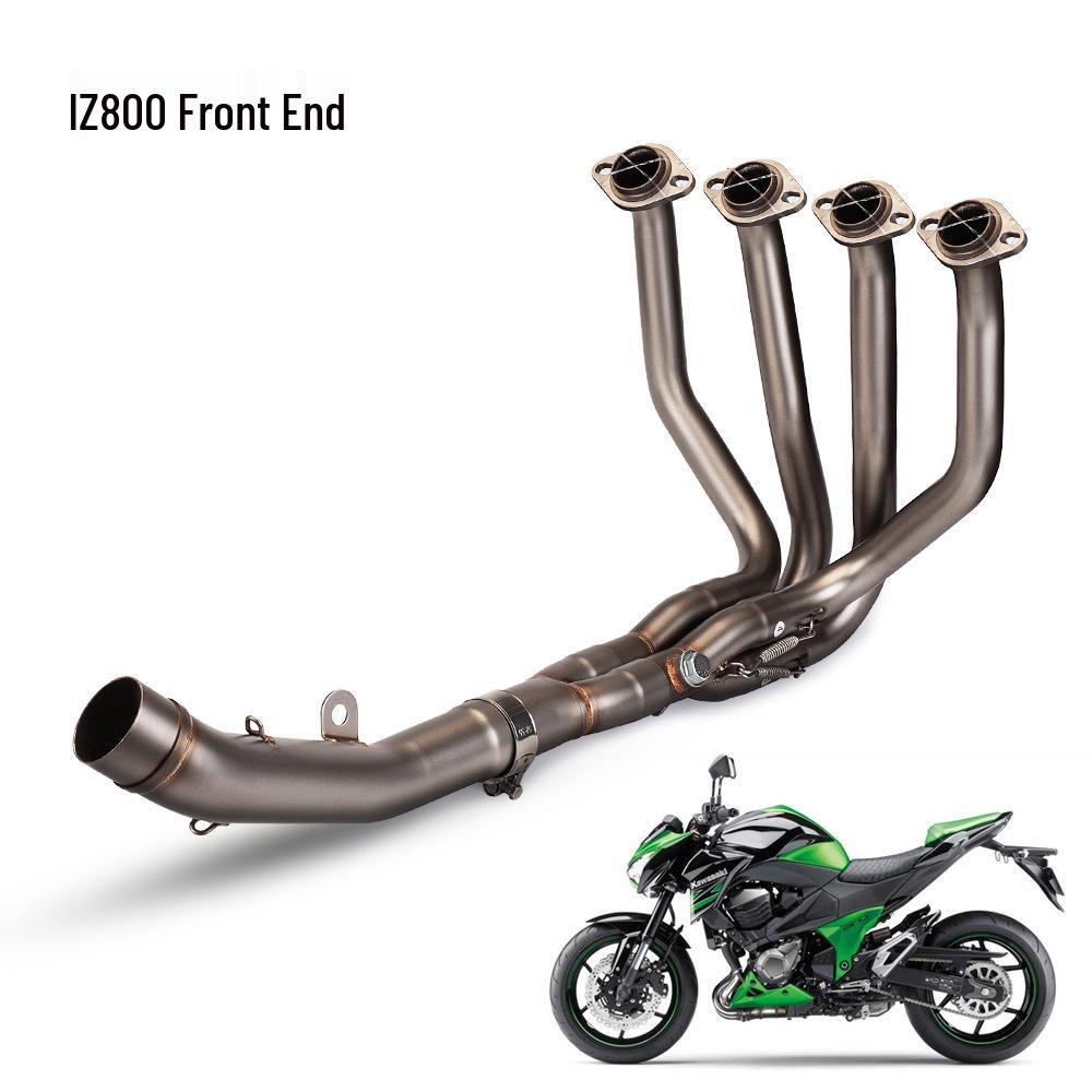 Kawasaki Z750/Z800 Modified Stainless Steel/Titanium Exhaust Swirl Header Pipe