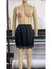 European Lace Patchwork High-Waisted Skirt - Stylish & Versatile Design