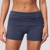 Nuovo Stile Vita Alta Drappeggio 3D Solleva Glutei Asciugatura Rapida Pantaloncini da Yoga e Corsa