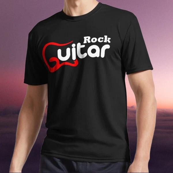 New Shirt Rock guitar music best sell - Active Logo T-Shirt Funny Size S to 5XL 2XL