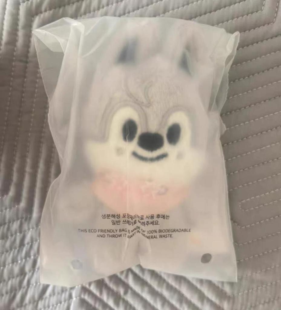 [USED] SKZOO 10cm Plush Wolfchan Bangchan